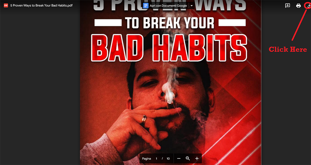 download bad habits in reading